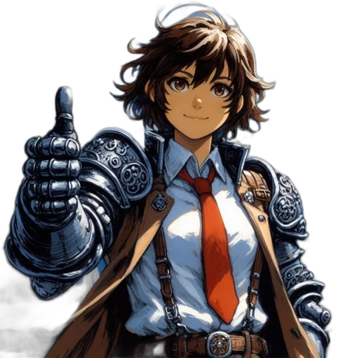 staff, weapon, jacket, concept art transparent PNG cut-out