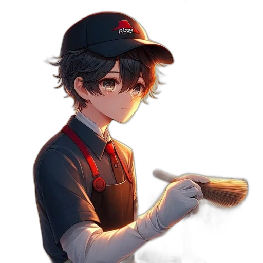 staff, food, hat, weapon transparent PNG cut-out