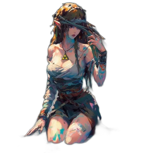 dress, hat, face, dragon transparent PNG cut-out