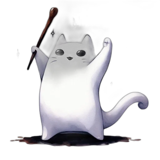 staff, animal, weapon, creature transparent PNG cut-out
