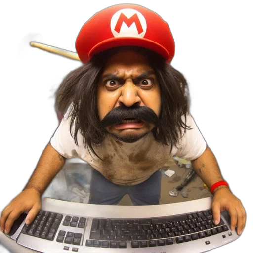 staff, mask, creature, hat transparent PNG cut-out