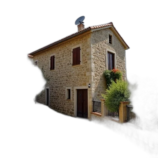 building, photorealistic, 3d render, concept art transparent PNG cut-out
