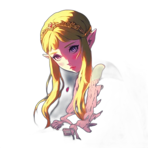 staff, dragon, crown, face transparent PNG cut-out