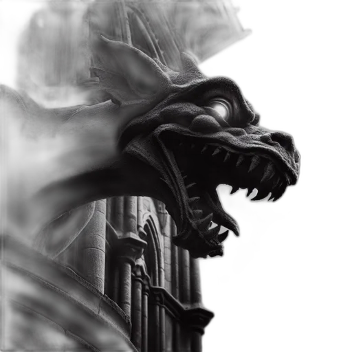 dragon, creature, mask, face transparent PNG cut-out