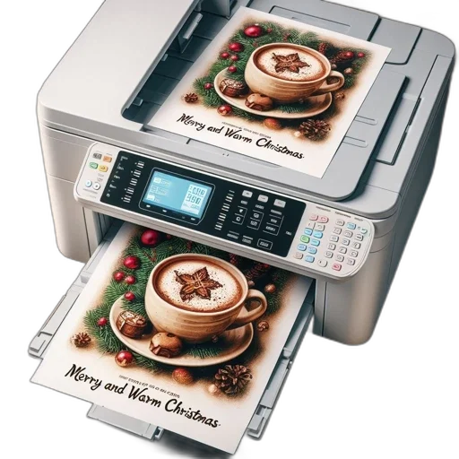 photorealistic, image, shows, printer transparent PNG cut-out
