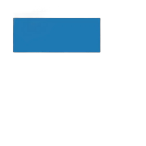 staff, robot, pixel art, blue transparent PNG cut-out