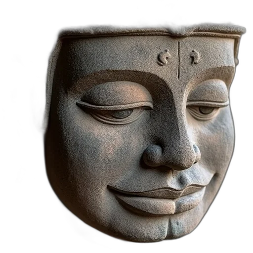mask, face, crown, jewelry transparent PNG cut-out