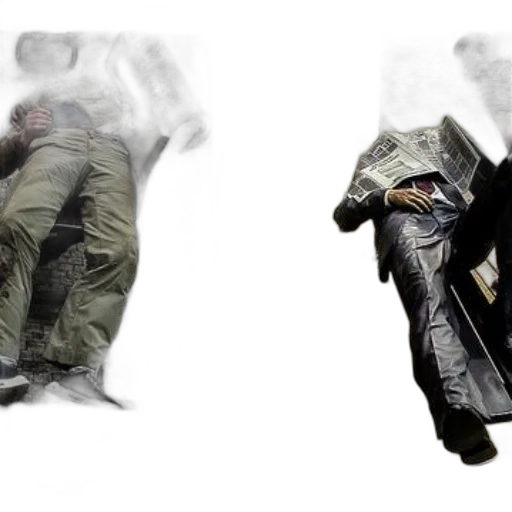 jacket, mask, umbrella, concept art transparent PNG cut-out