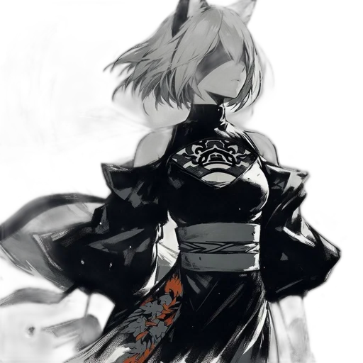 dress, mask, weapon, staff transparent PNG cut-out