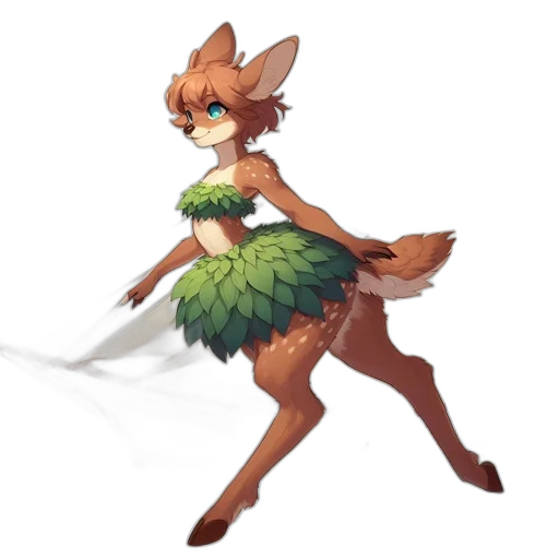 staff, dress, creature, animal transparent PNG cut-out