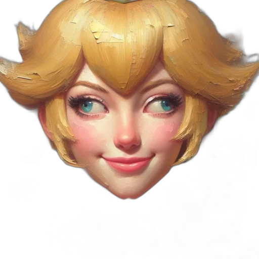 face, crown, mask, hair transparent PNG cut-out
