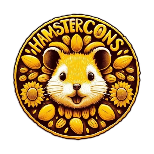 illustration, features, smiling, hamster transparent PNG cut-out
