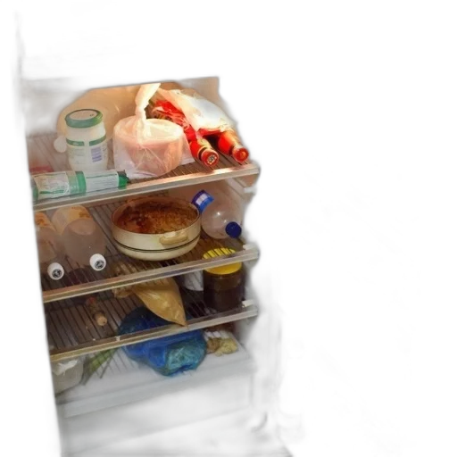 food, bottle, jacket, 3d render transparent PNG cut-out