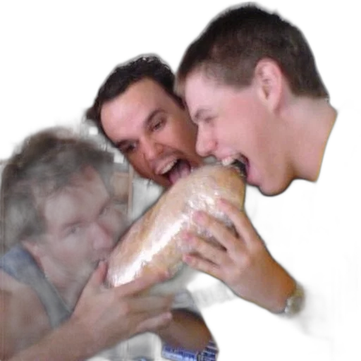 food, bottle, face, weapon transparent PNG cut-out
