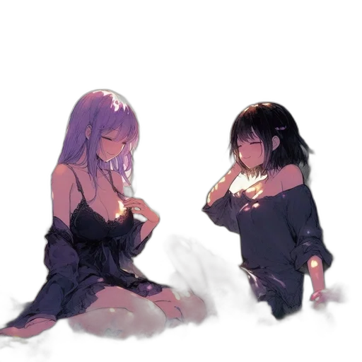 dress, jewelry, concept art, anime transparent PNG cut-out