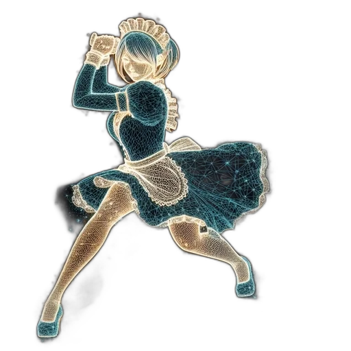 jewelry, dress, staff, robot transparent PNG cut-out