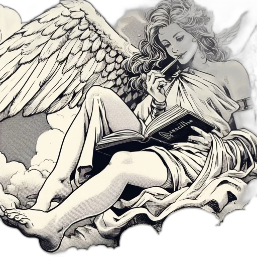 comic book art, fantasy art, photorealistic, pencil sketch transparent PNG cut-out