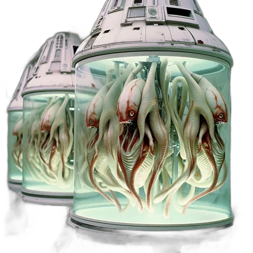 bottle, creature, hair, concept art transparent PNG cut-out