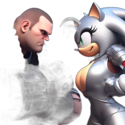 concept art, 3d render, comic book art, photorealistic transparent PNG cut-out