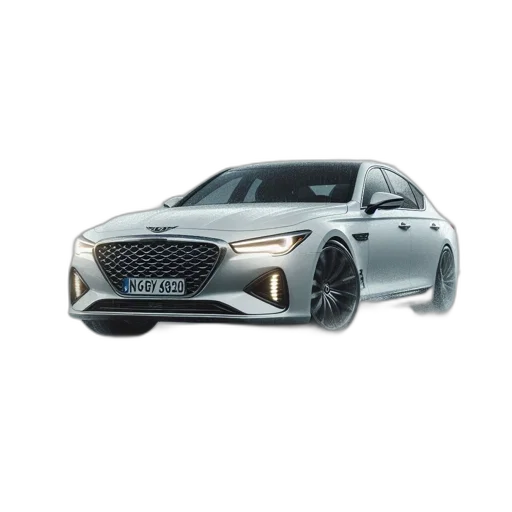 car, 3d render, photorealistic, modern transparent PNG cut-out