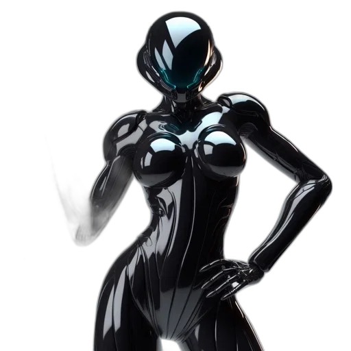 robot, dress, mask, concept art transparent PNG cut-out