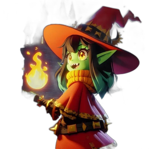 staff, hat, mask, weapon transparent PNG cut-out