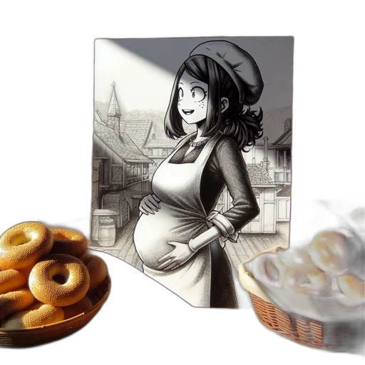 food, jewelry, photorealistic, oil painting transparent PNG cut-out