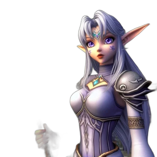 staff, fantasy art, concept art, 3d render transparent PNG cut-out