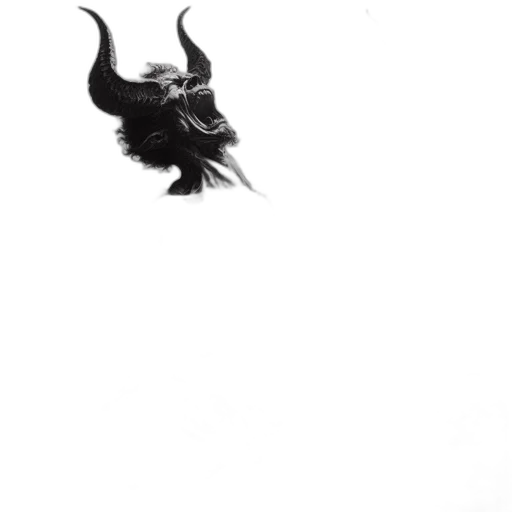 dragon, mask, creature, animal transparent PNG cut-out