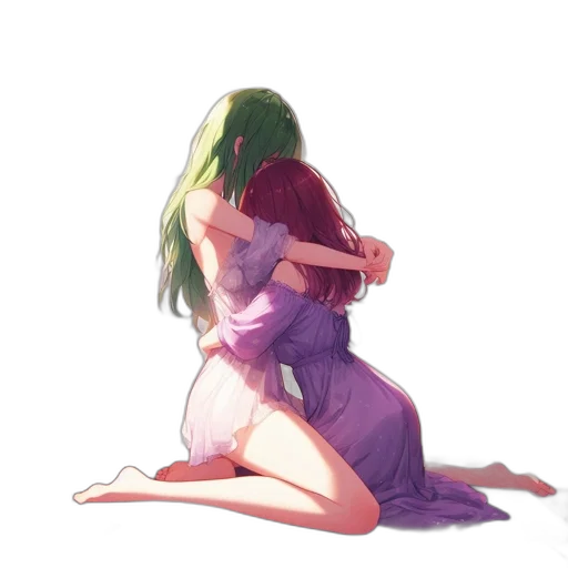 dress, concept art, watercolor, pixel art transparent PNG cut-out