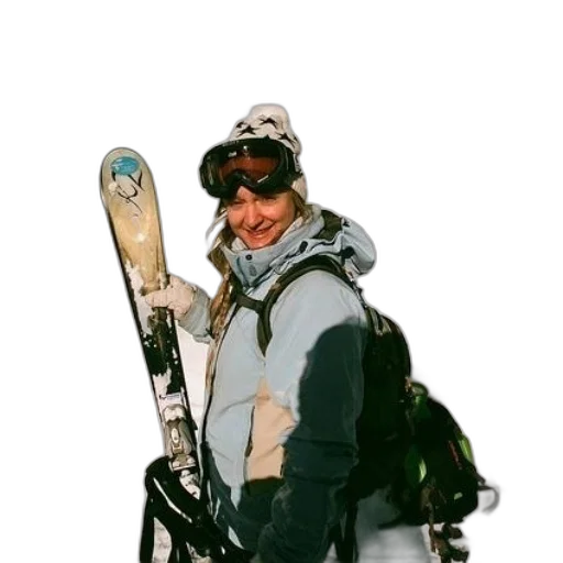staff, jacket, face, woman transparent PNG cut-out