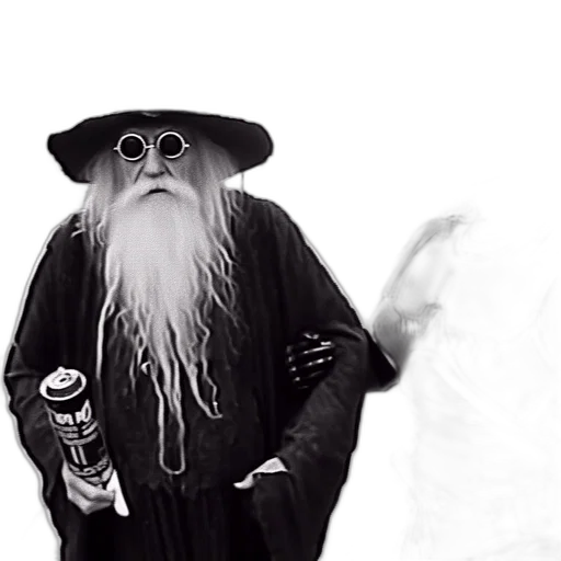 staff, mask, creature, hat transparent PNG cut-out