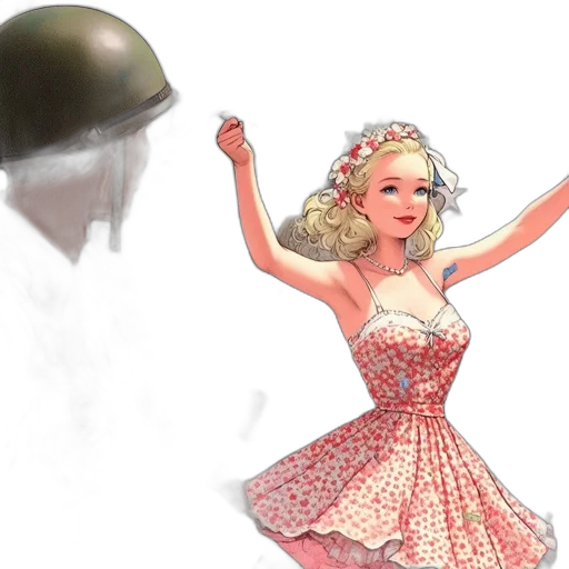 dress, 3d render, concept art, fantasy art transparent PNG cut-out