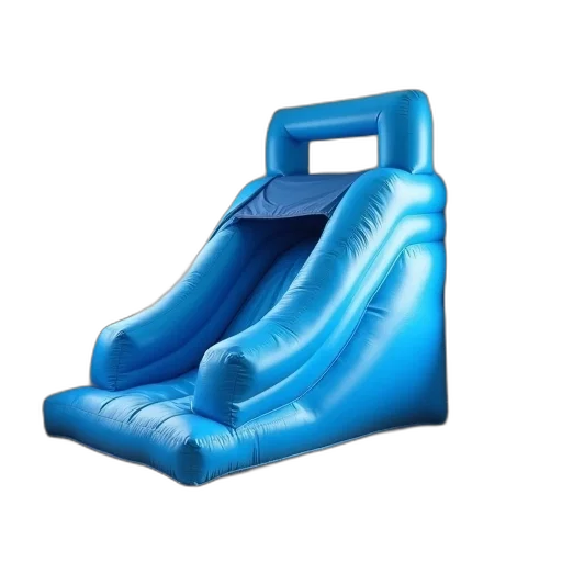 shoes, furniture, blue, inflatable transparent PNG cut-out