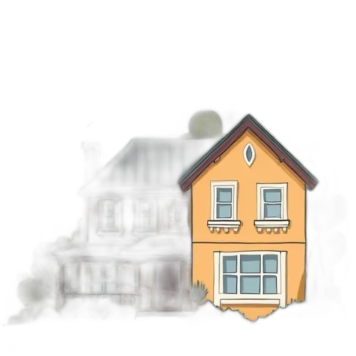 building, furniture, umbrella, concept art transparent PNG cut-out