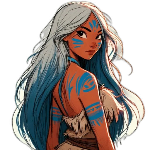 dress, fantasy art, concept art, comic book art transparent PNG cut-out