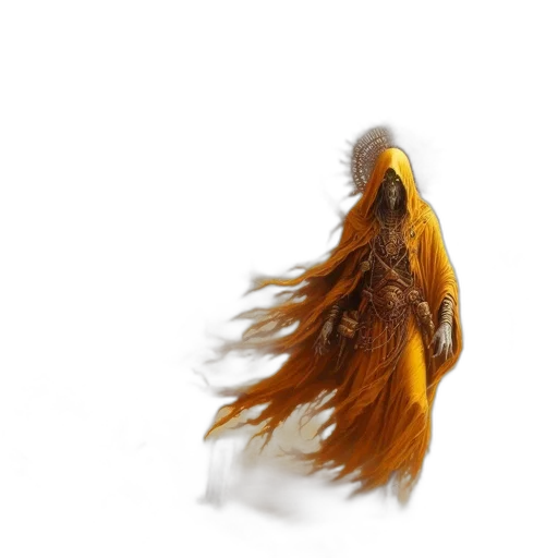 hair, staff, animal, dress transparent PNG cut-out