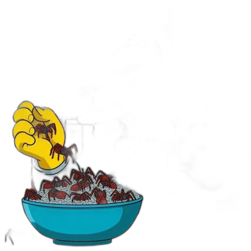 food, creature, crown, dragon transparent PNG cut-out