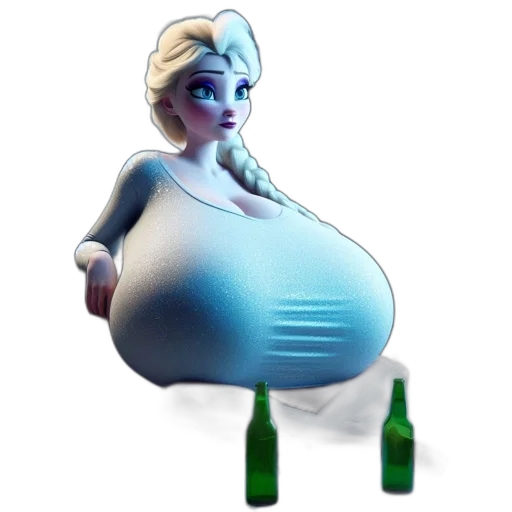 bottle, dress, robot, food transparent PNG cut-out