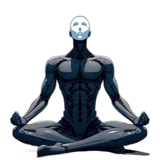 robot, concept art, comic book art, cyberpunk transparent PNG cut-out