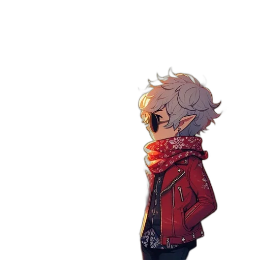 jacket, weapon, concept art, pixel art transparent PNG cut-out
