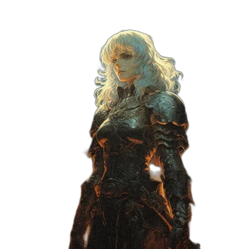 dress, sword, staff, mask transparent PNG cut-out
