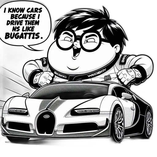 car, cartoon, comic book art, concept art transparent PNG cut-out