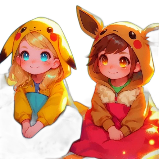 concept art, pixel art, anime, fantasy art transparent PNG cut-out