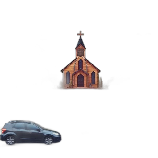 car, building, weapon, concept art transparent PNG cut-out