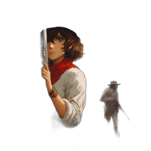 hat, weapon, sword, jacket transparent PNG cut-out