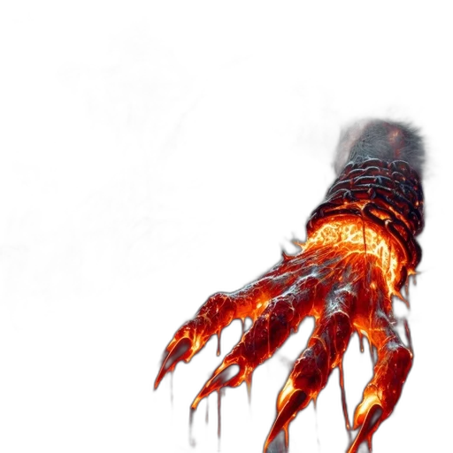 creature, animal, hair, weapon transparent PNG cut-out