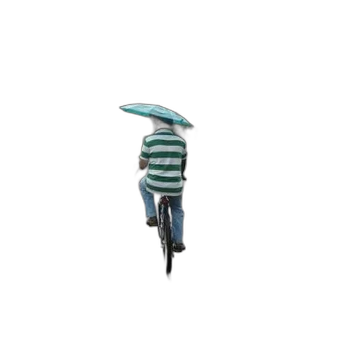staff, hat, umbrella, robot transparent PNG cut-out