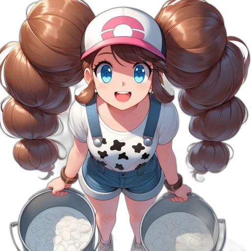 hat, hair, dress, weapon transparent PNG cut-out