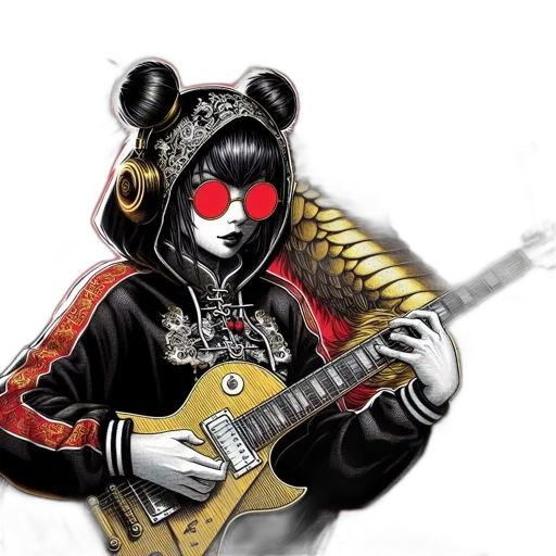 mask, jacket, robot, staff transparent PNG cut-out